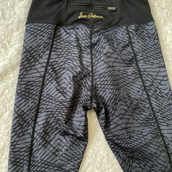 Sam Edelman gray and black capri leggings - Picture 10 of 13